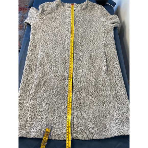 a new day Gray/White Open Cardigan with Pockets Small Pre-owned - Picture 8 of 9